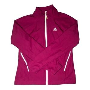 Y2K Adidas Purple Windbreaker S